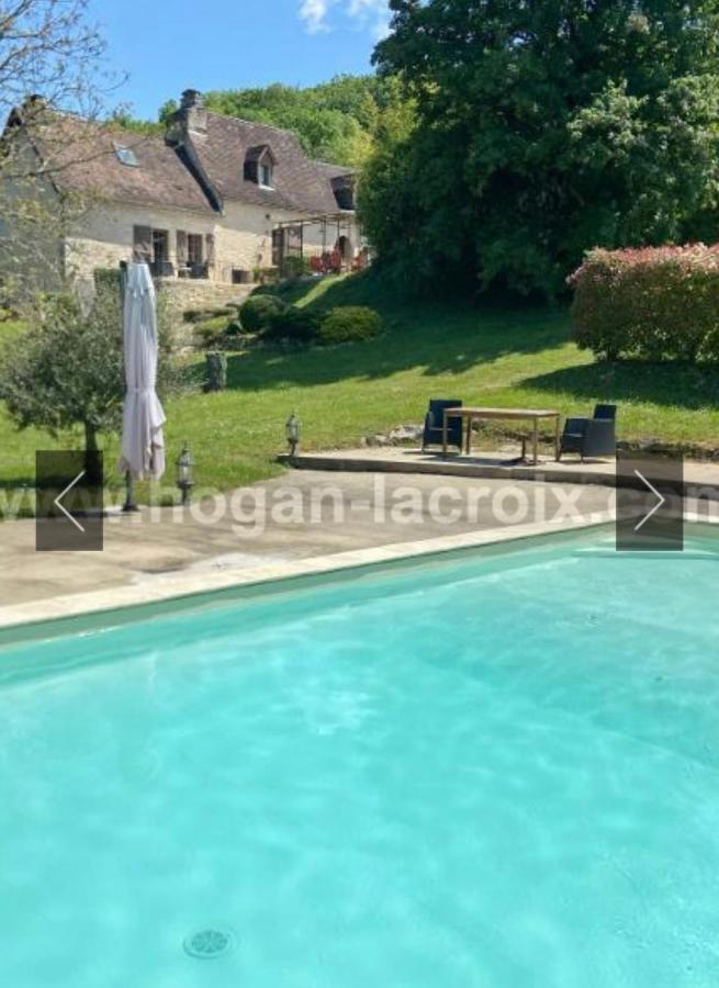 Carlux Domaine Du Bonheur En Pierre Avec Piscine, Proche Sarlat 빌라 외부 사진