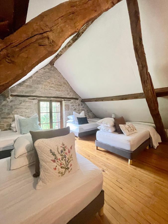 Carlux Domaine Du Bonheur En Pierre Avec Piscine, Proche Sarlat 빌라 외부 사진
