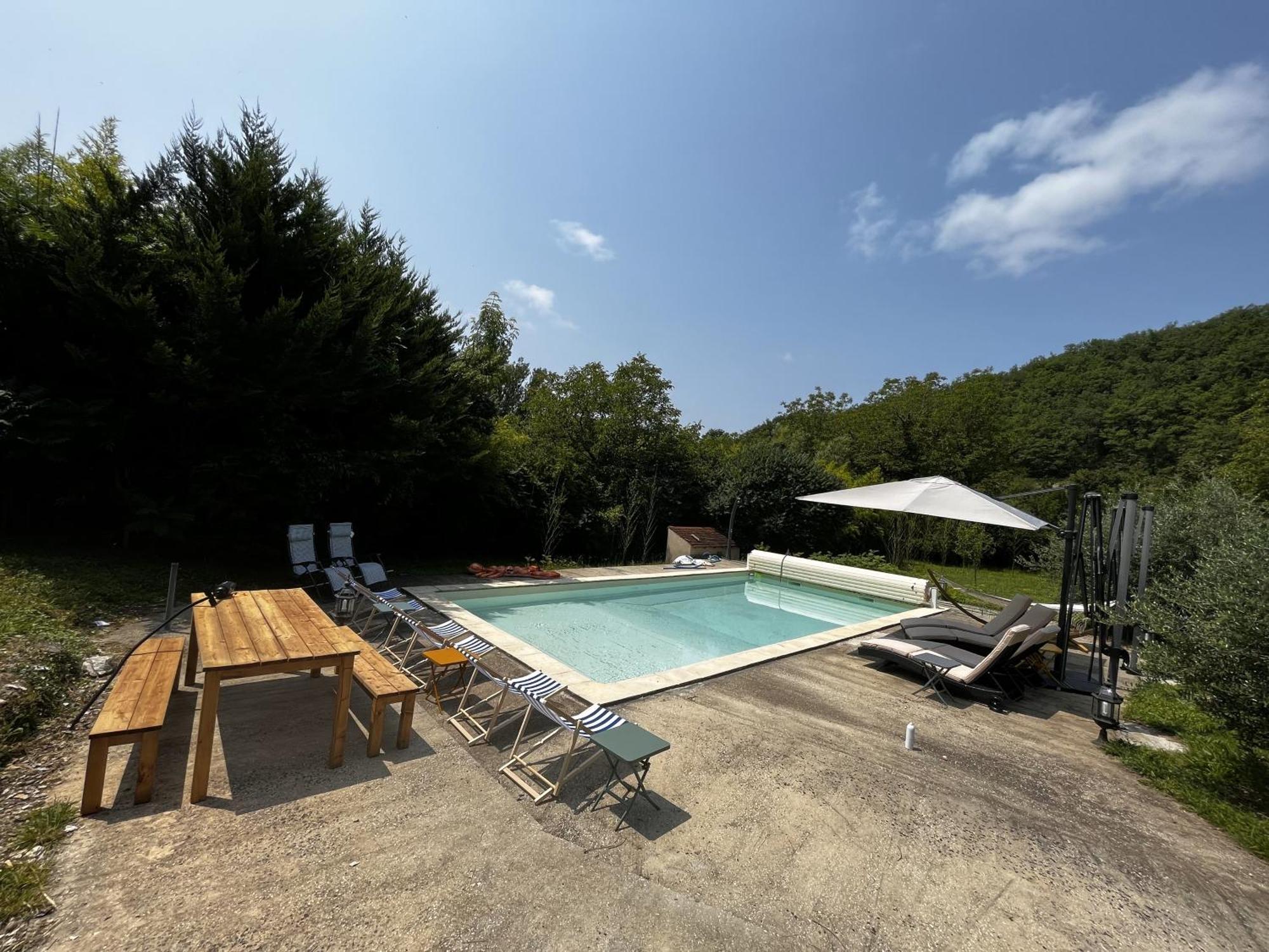 Carlux Domaine Du Bonheur En Pierre Avec Piscine, Proche Sarlat 빌라 외부 사진