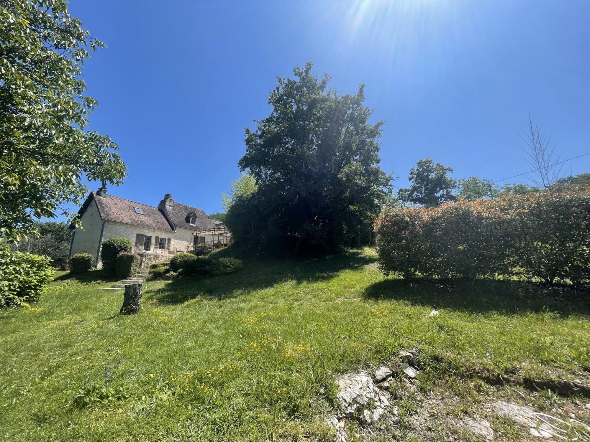 Carlux Domaine Du Bonheur En Pierre Avec Piscine, Proche Sarlat 빌라 외부 사진
